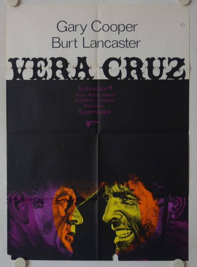 Vera Cruz re-release german movie poster
